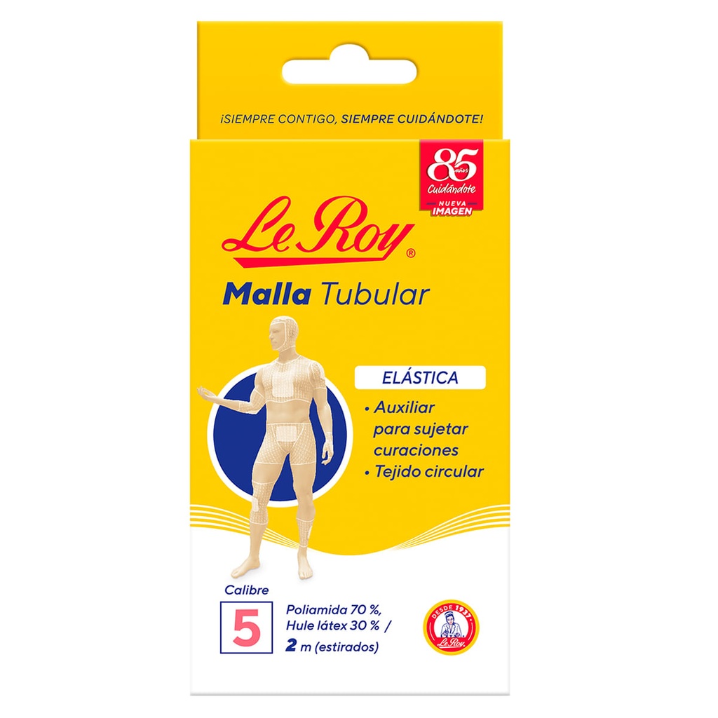 MALLA TUBULAR 5 LEROY CAJA 2 MTS