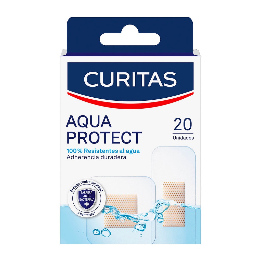 CURITAS AQUA PROT RESIS AGUA C/20 *