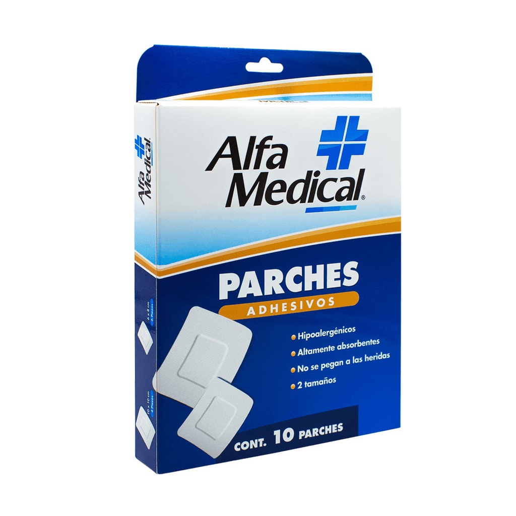 PARCHES ALFA MED ADH 2TAM BCO *