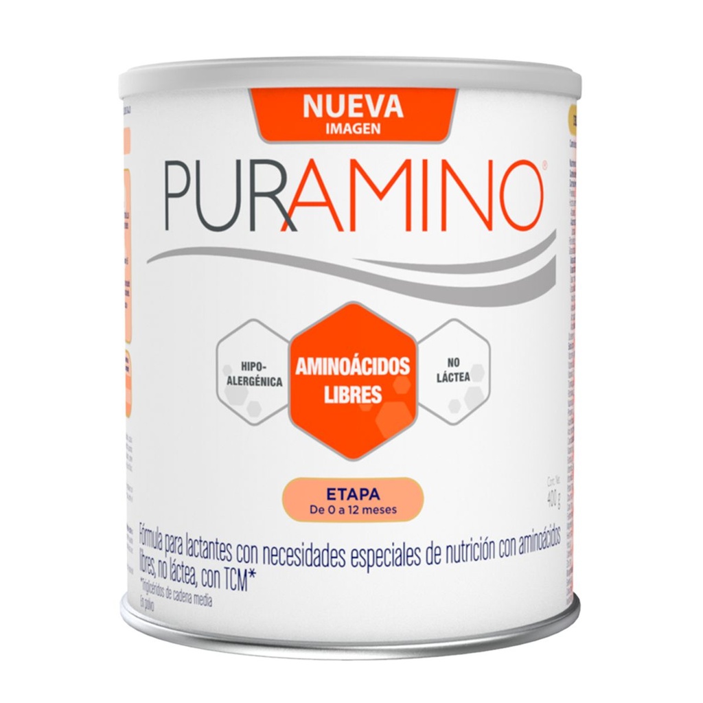 PURAMINO POLVO P/LACTANTES 400G