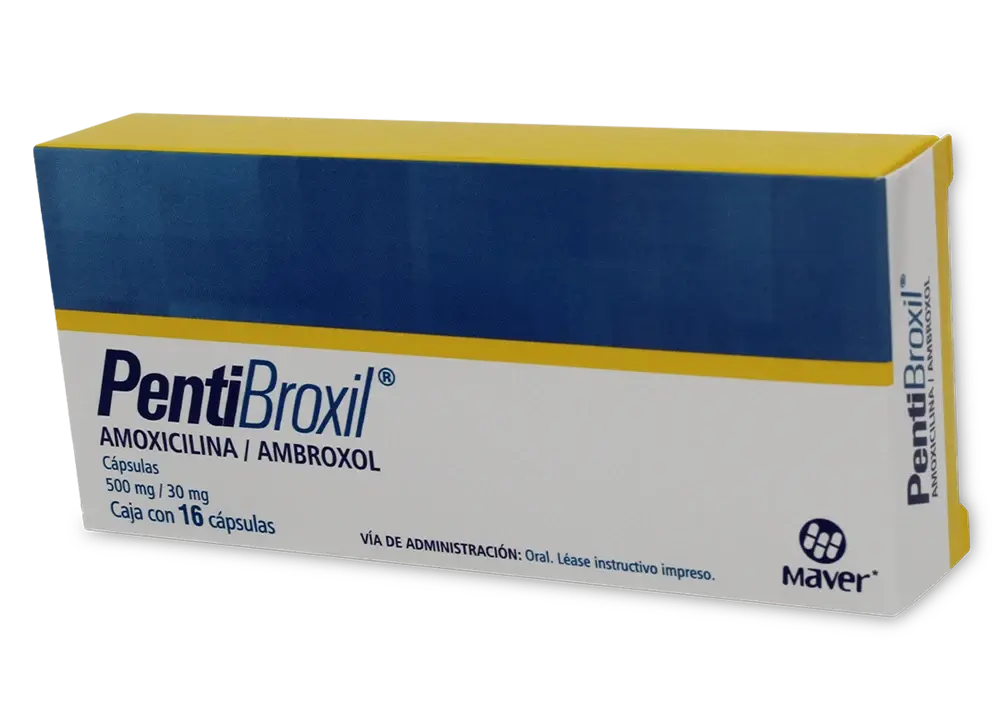PENTIBROXIL 500/30MG CAPSULAS C/16 (GI)
