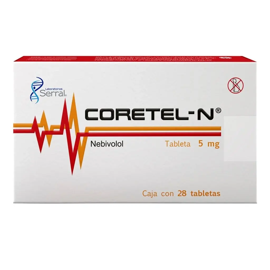 CORETEL-N 5MG TABLETAS C/28 (GI)