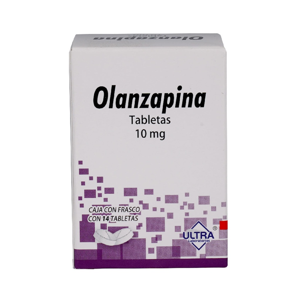 OLANZAPINA ULTRA 10MG TABLETAS C/14 (GI)