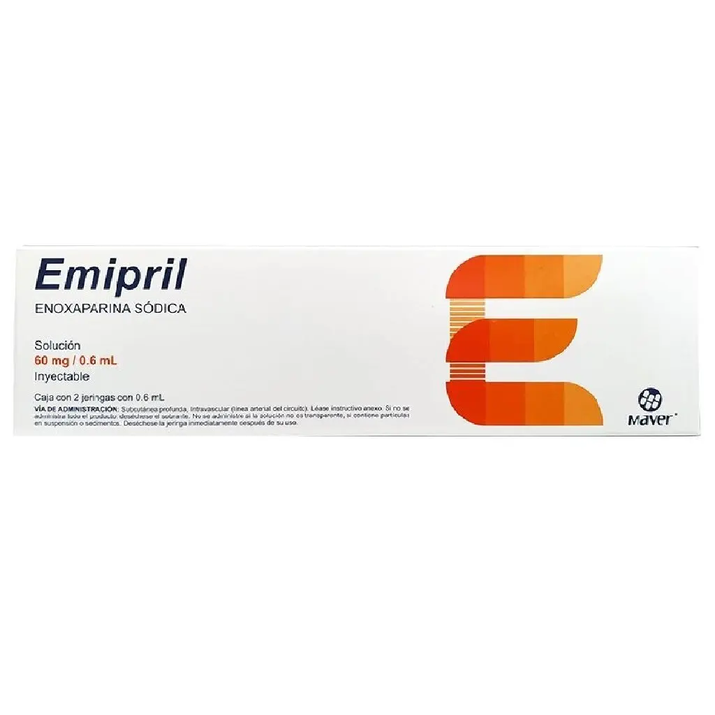 EMIPRIL 60MG/0.6ML INY C/2 (GI)