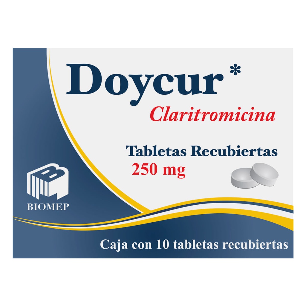 DOYCUR 250MG TABLETAS C/10 (GI)