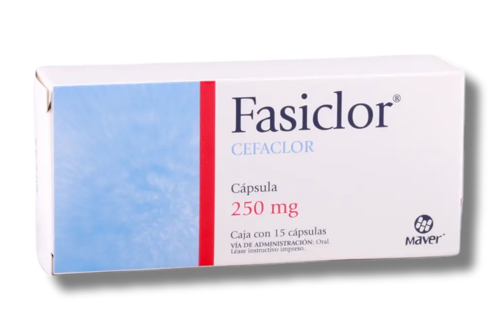 FASICLOR 250MG CAPSULAS C/15 (GI)