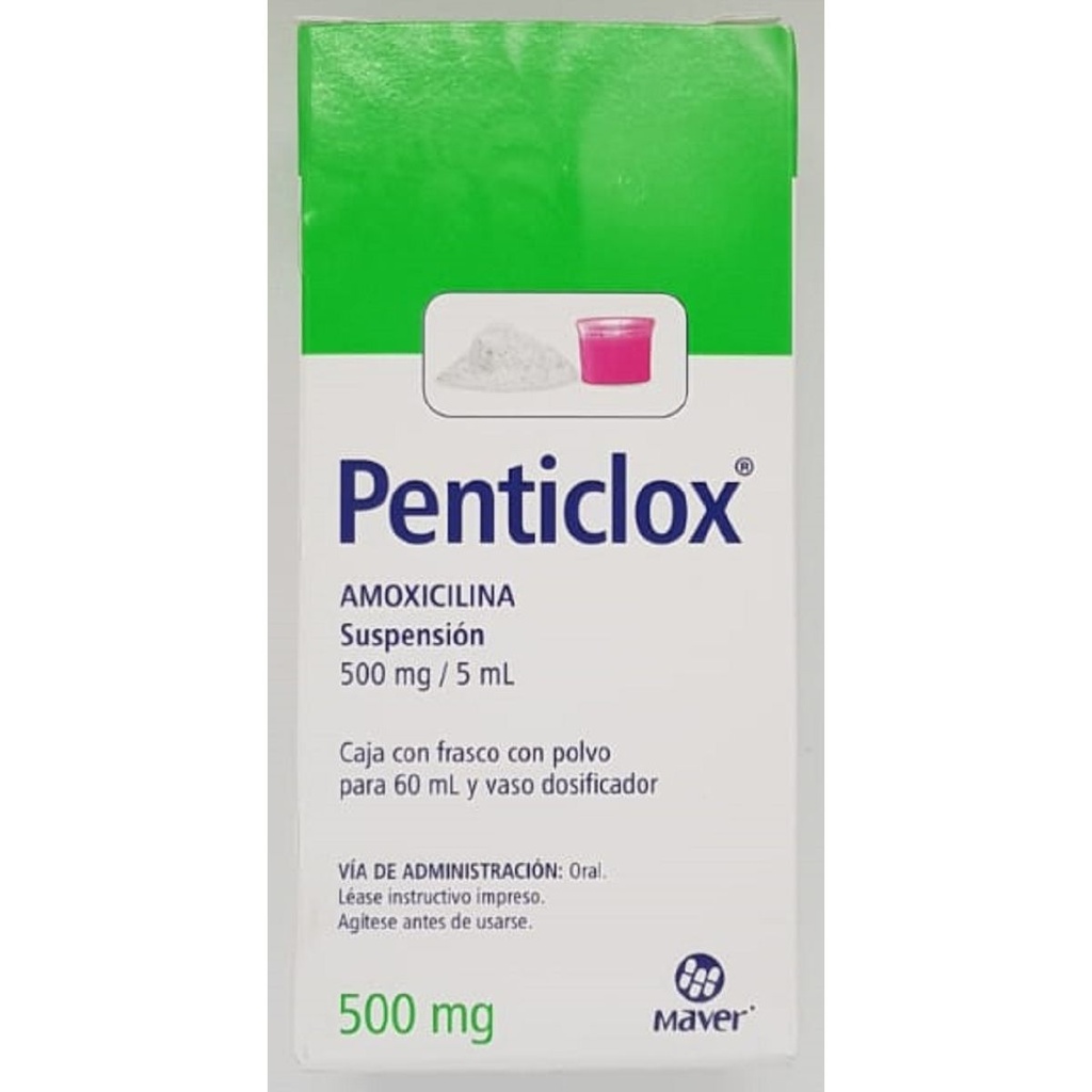 PENTICLOX 500MG/5ML SUSPENSION 60ML (GI)