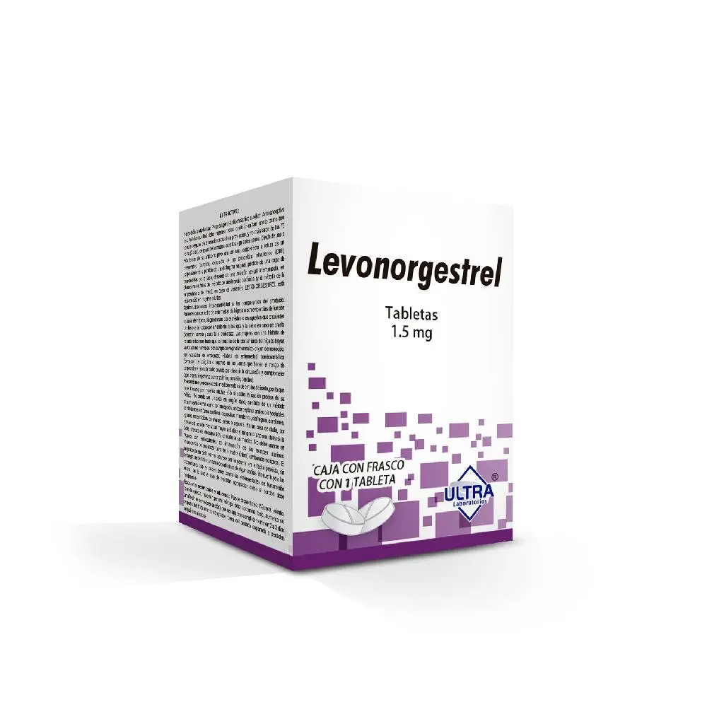 LEVONORGESTREL ULTRA 1.5MG TABLETAS C/1 (GI)