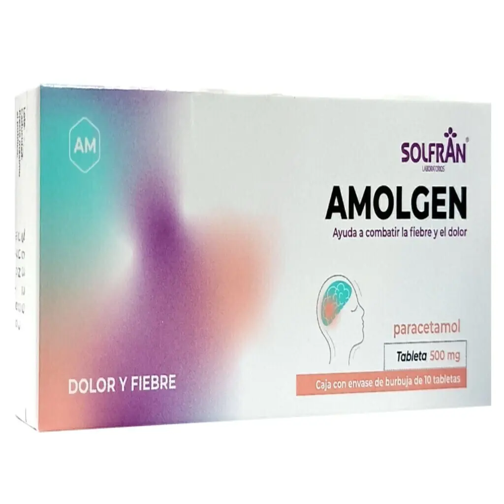 AMOLGEN 500MG TAB C/10 (GI)