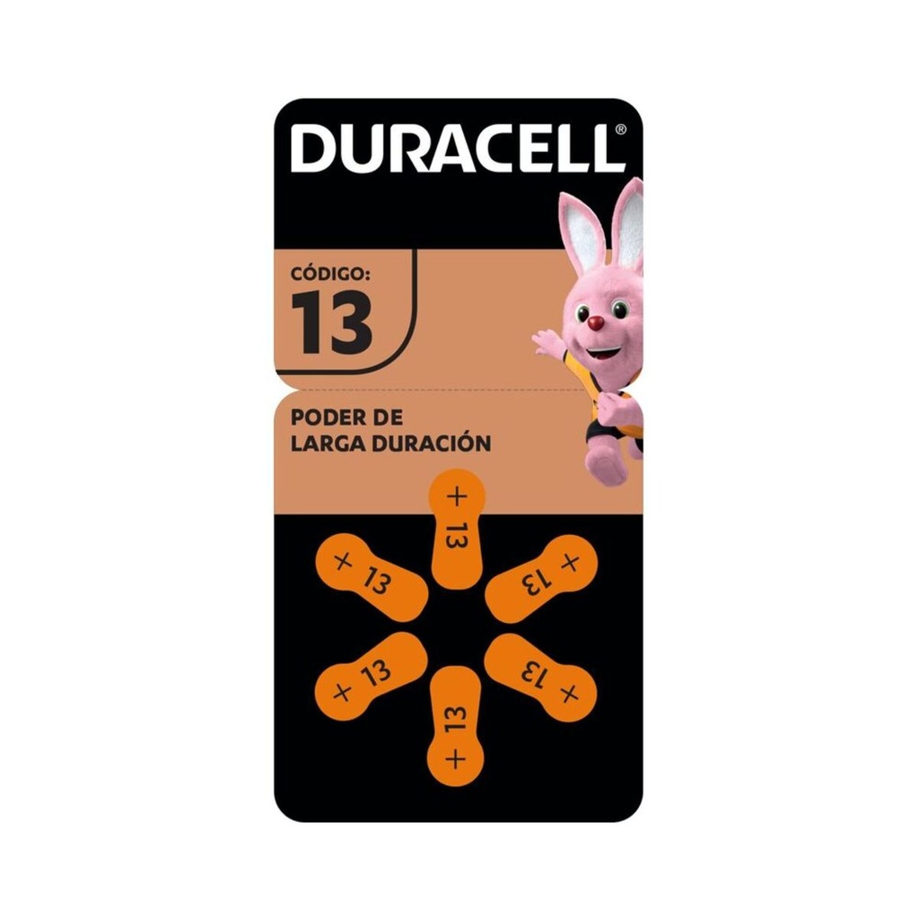 PILA DURACELL 13 C/6 *