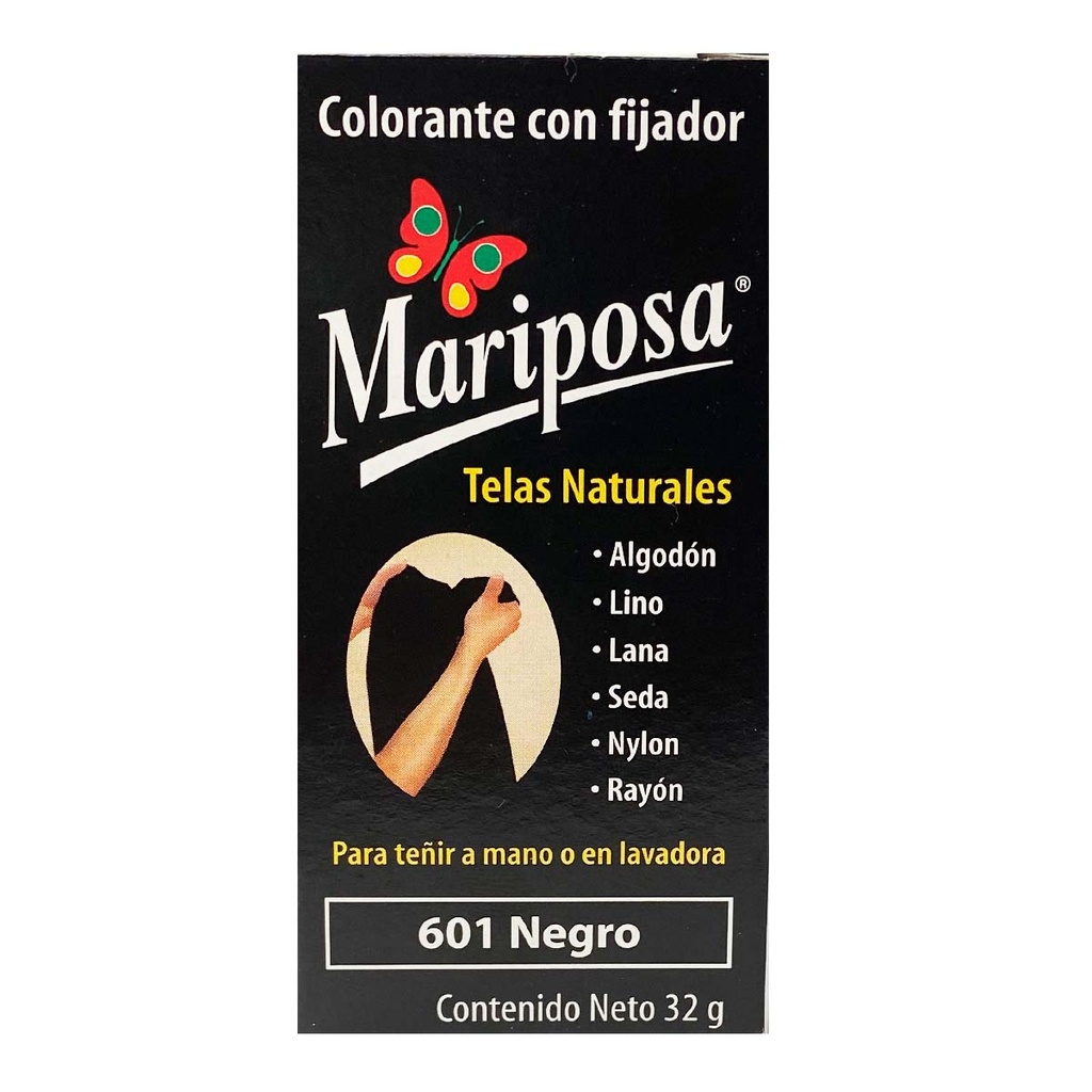 COLORANTE MARIPOSA NEGRO 32G