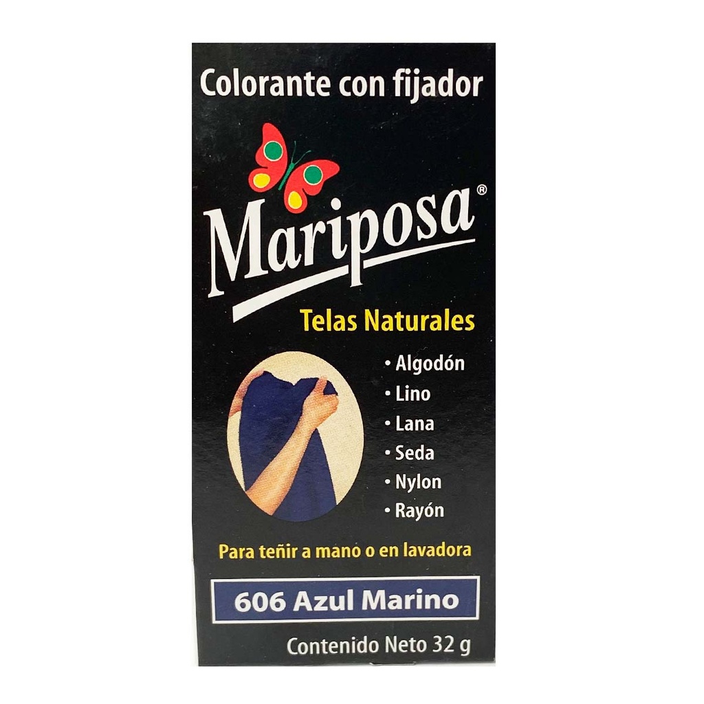 COLORANTE MARIPOSA AZUL MARINO 32G