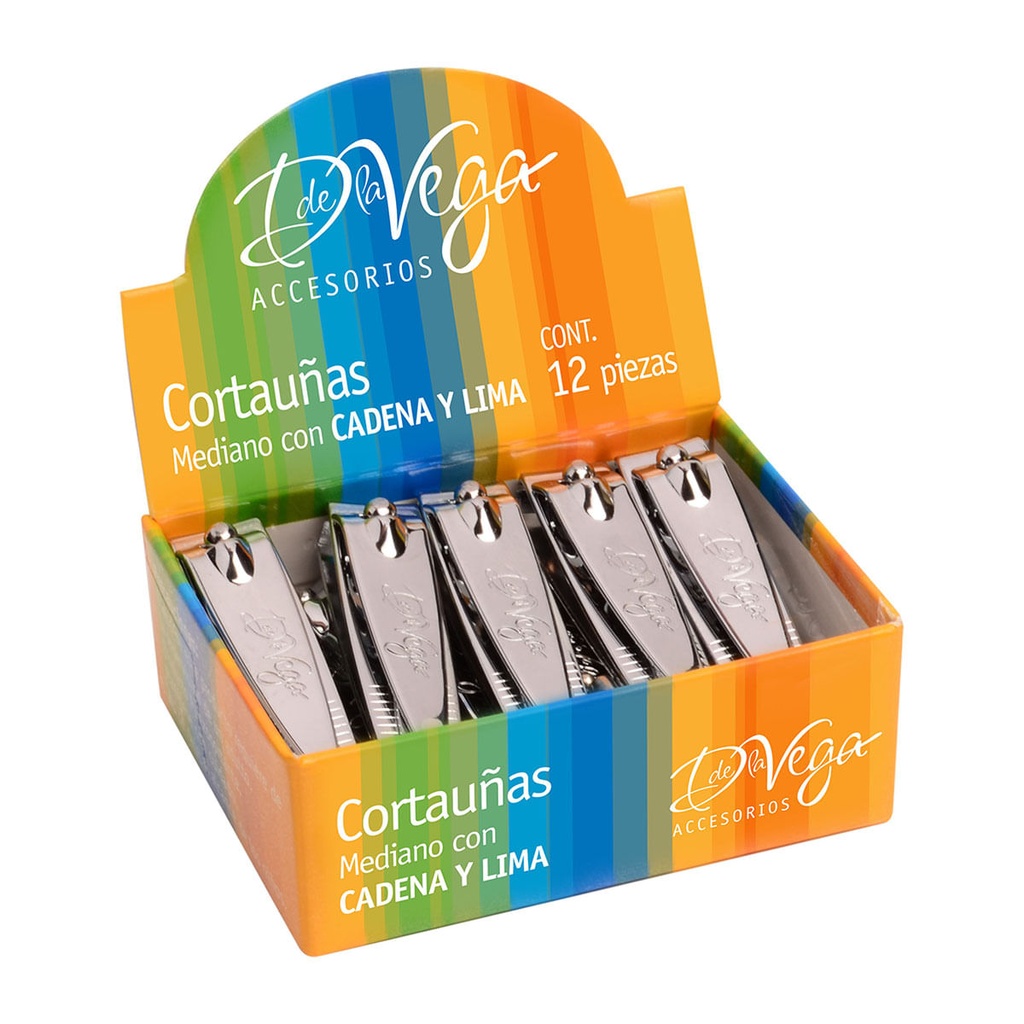 CORTA UÑAS D LA VEGA MED C/12