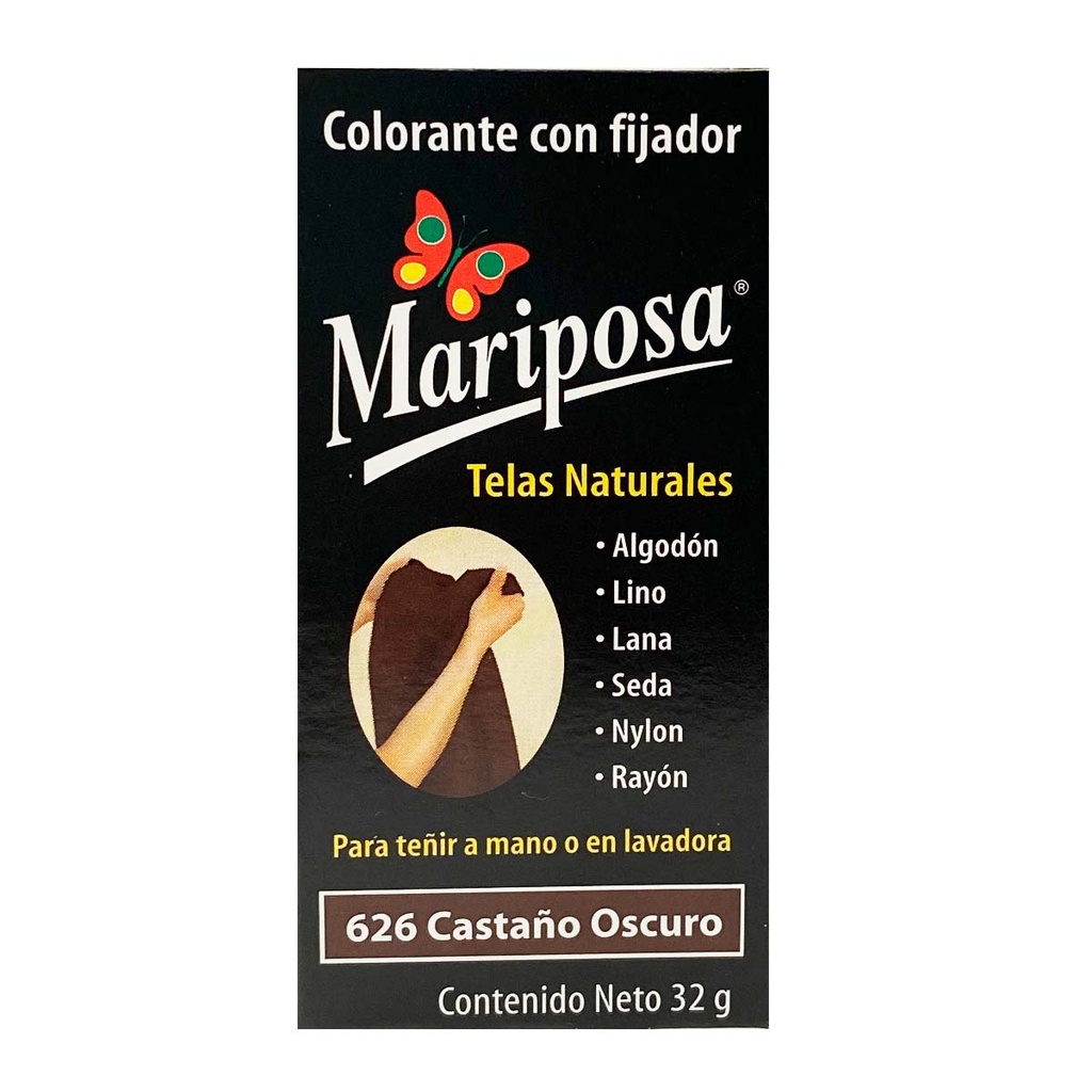 COLORANTE MARIPOSA CASTAÑO OSCURO 32G