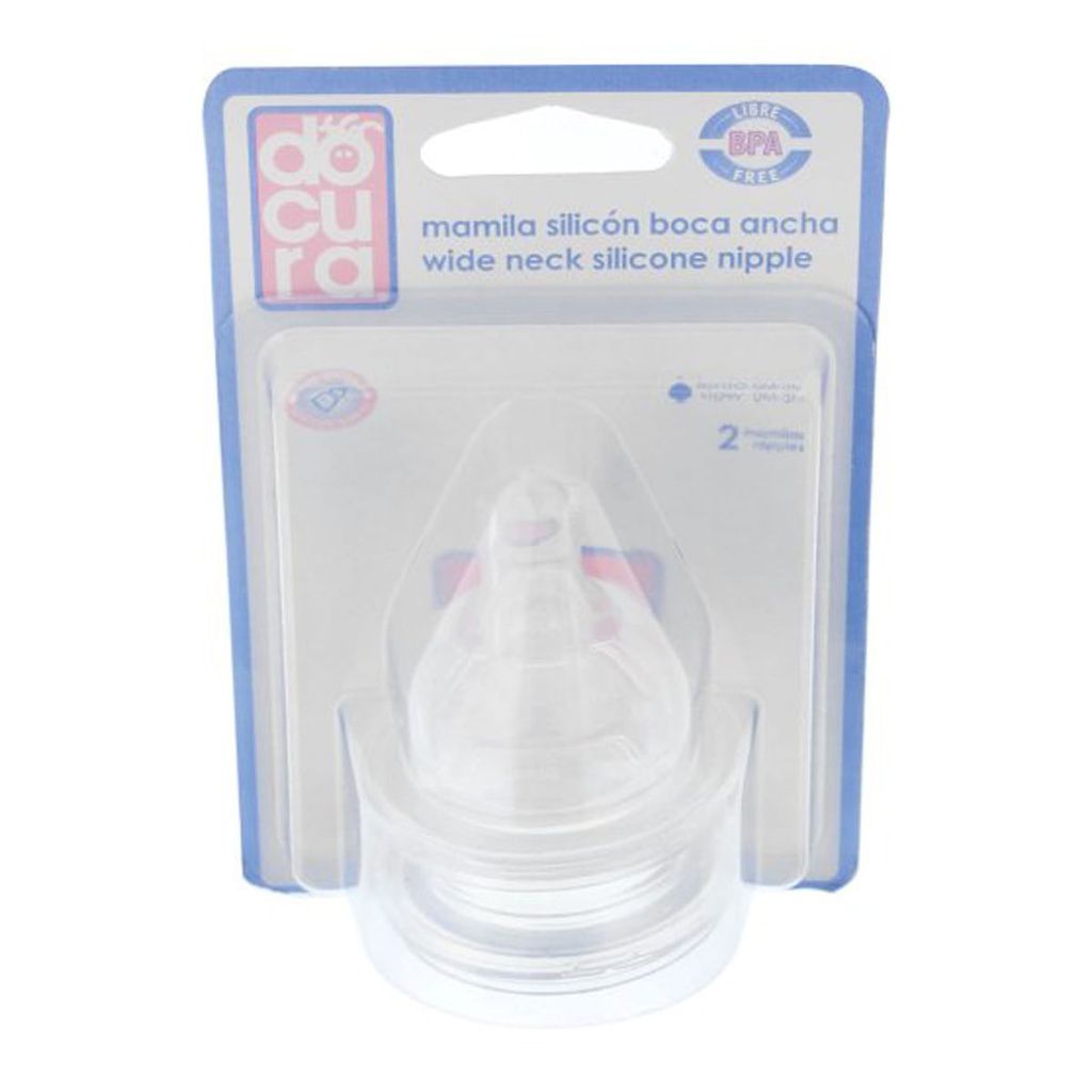 MAMILA DOCURA F-MEDIO 3M C/2 *