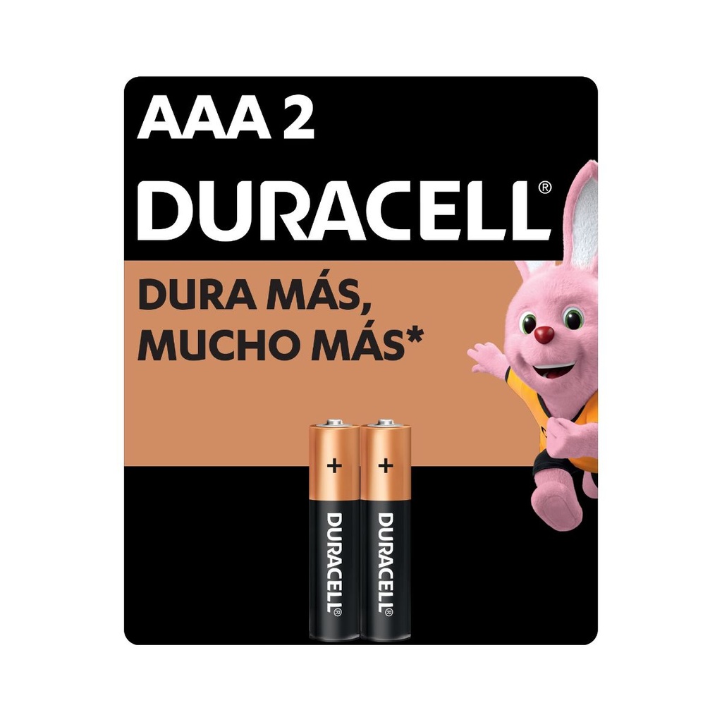 PILA DURACELL ALK AAA C/2 *