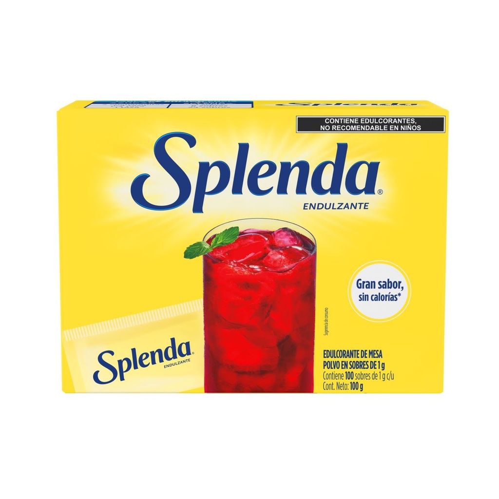 SPLENDA SOBRES C/100