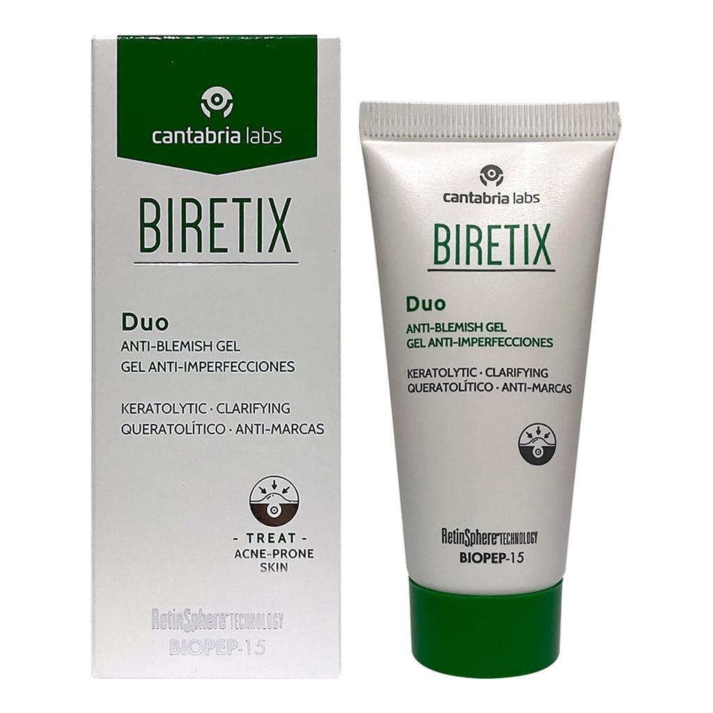 BIRETIX DUO ANTI- IMPERFECCIONES GEL 30ML *
