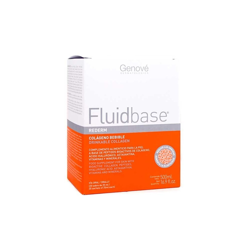FLUIDBASE SUPLEMENTO ALIMENTICIO SOBRES 20X25ML *