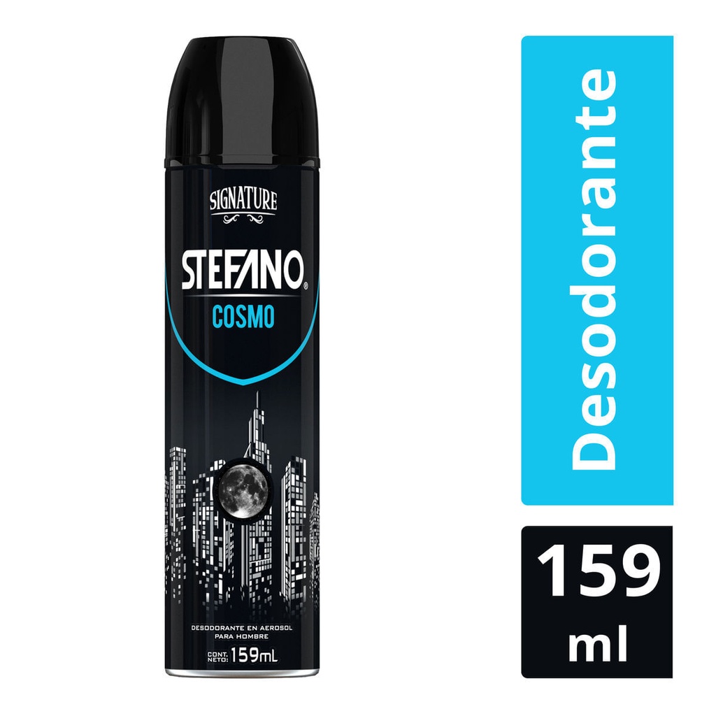 DESODORANTE STEFANO AEROSOL COSMO 159ML
