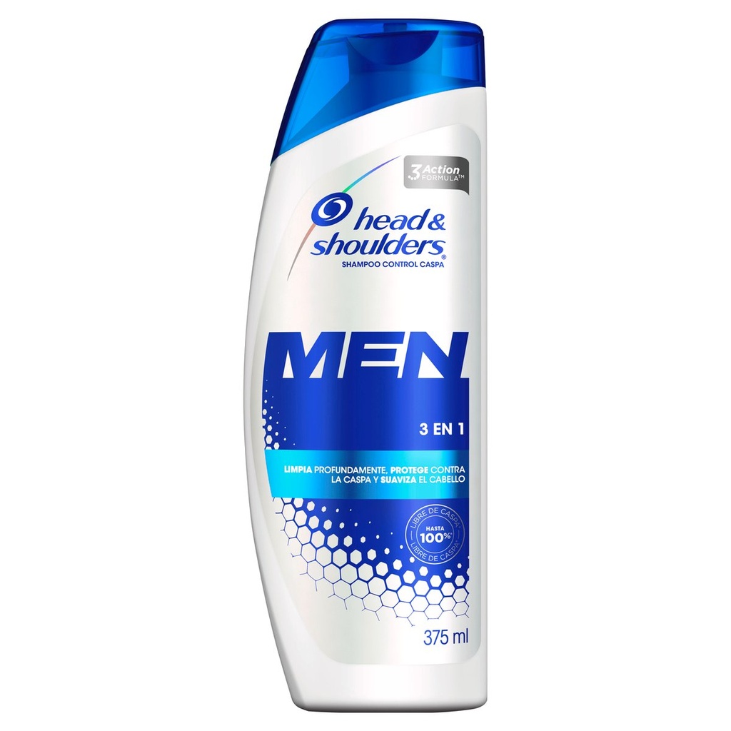 SHAMPOO H&S MEN 3EN1 375ML