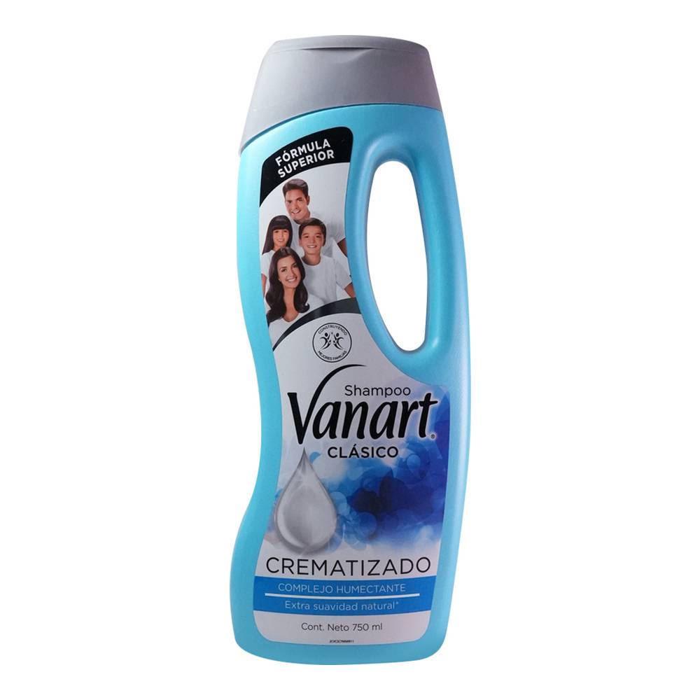 SHAMPOO VANART CLASICO CREMATIZADO 750ML