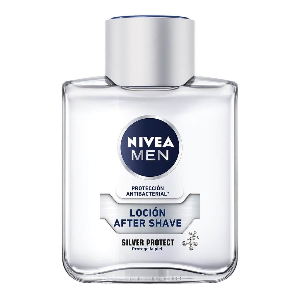 LOCION NIVEA FOR MEN SILVER-PROT 100ML *