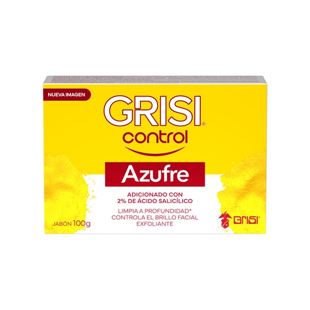JABON GRISI CONTROL AZUFRE 100G *