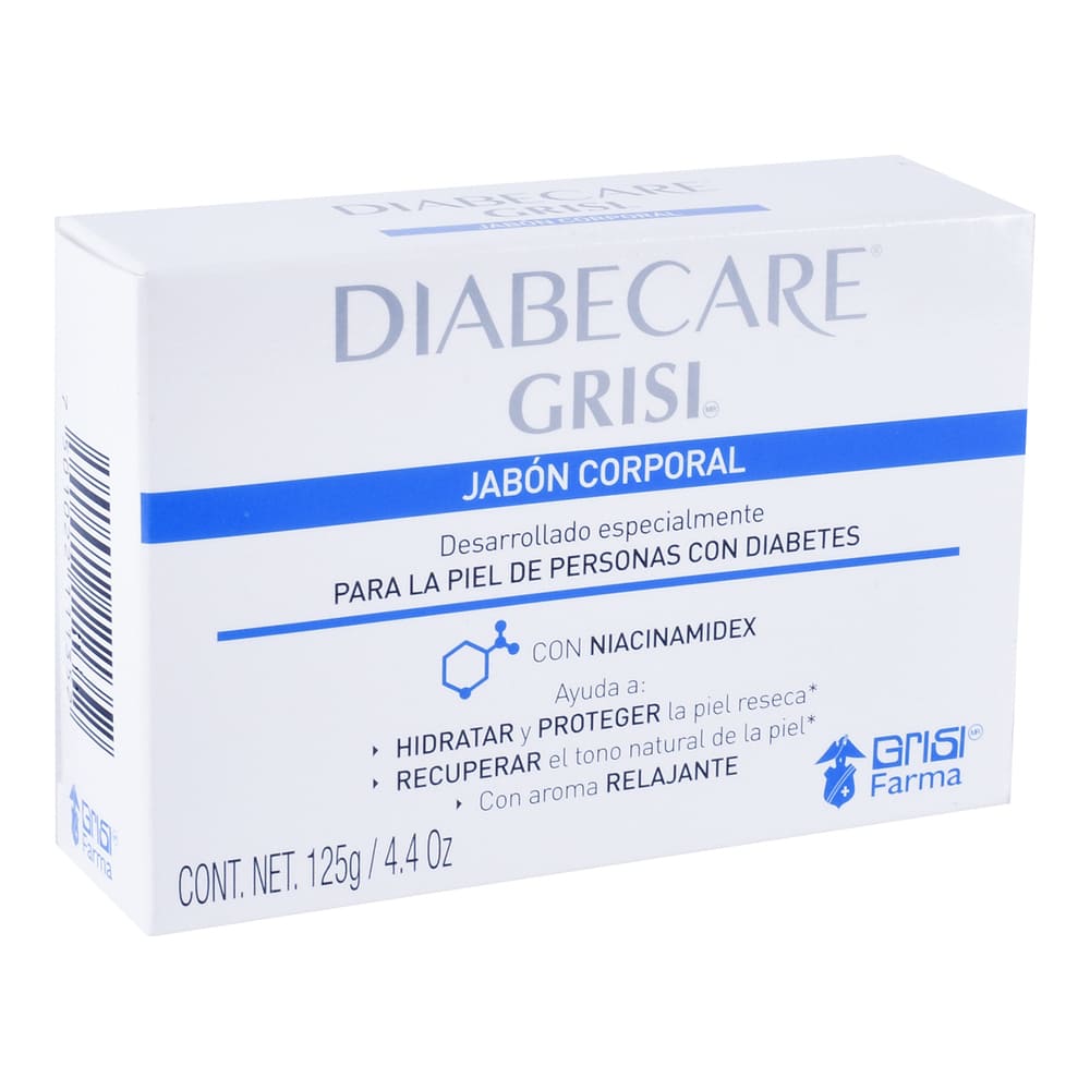 JABON GRISI CORP DIABECARE 125 G