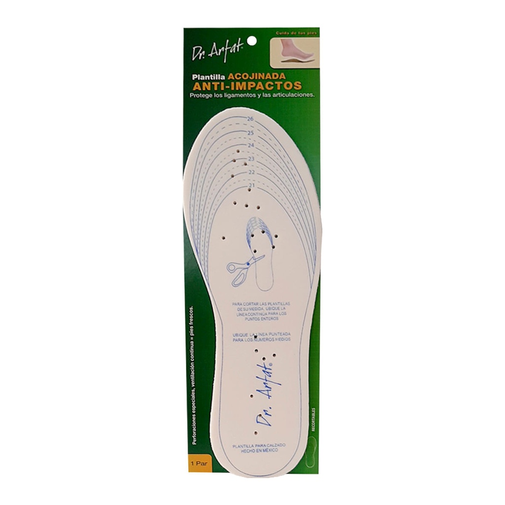 PLANTILLA DR ARFAT ANTI-IMP 21 *