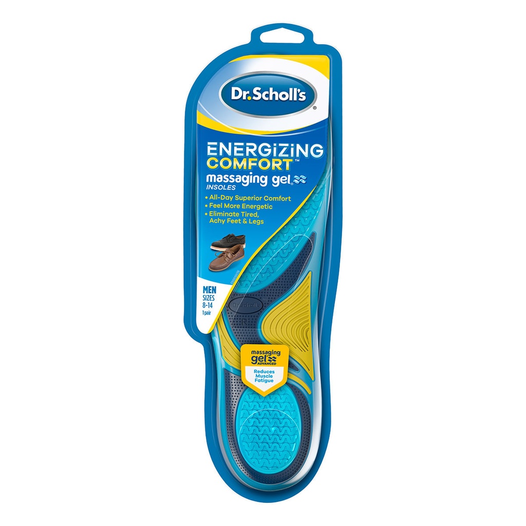 DR-SCHOLLS PLANTILLAS GEL CABALLERO