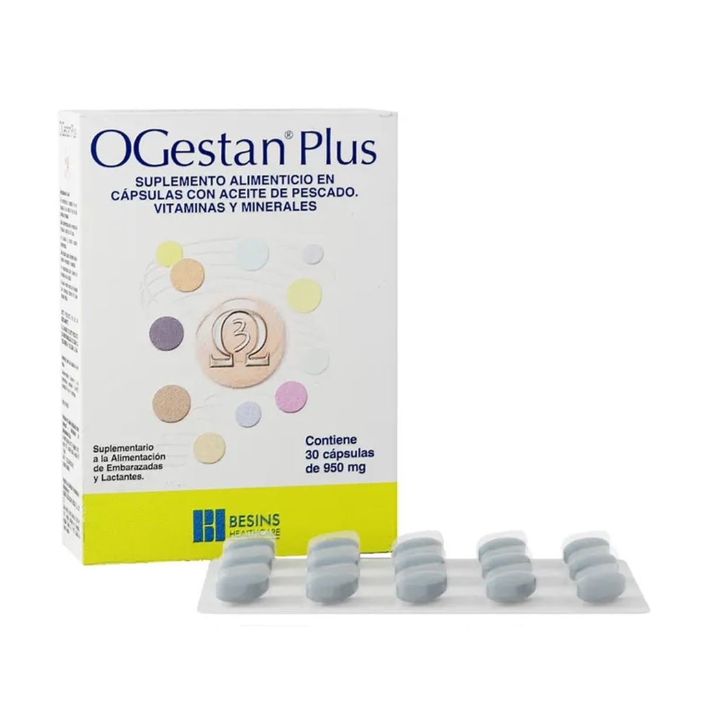 OGESTAN PLUS CAPSULAS C/30
