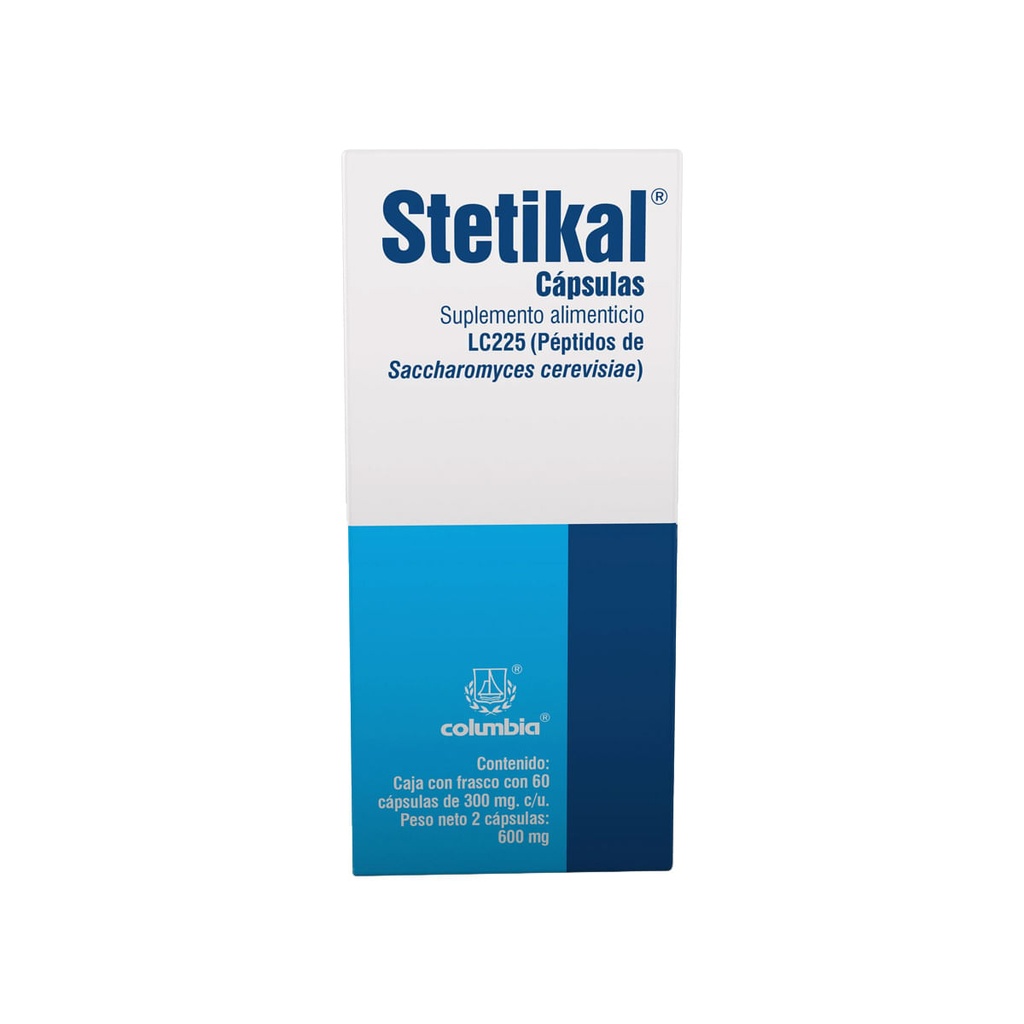 STETIKAL SUPLEMENTO ALIMENTICIO CAPSULAS C/60 *