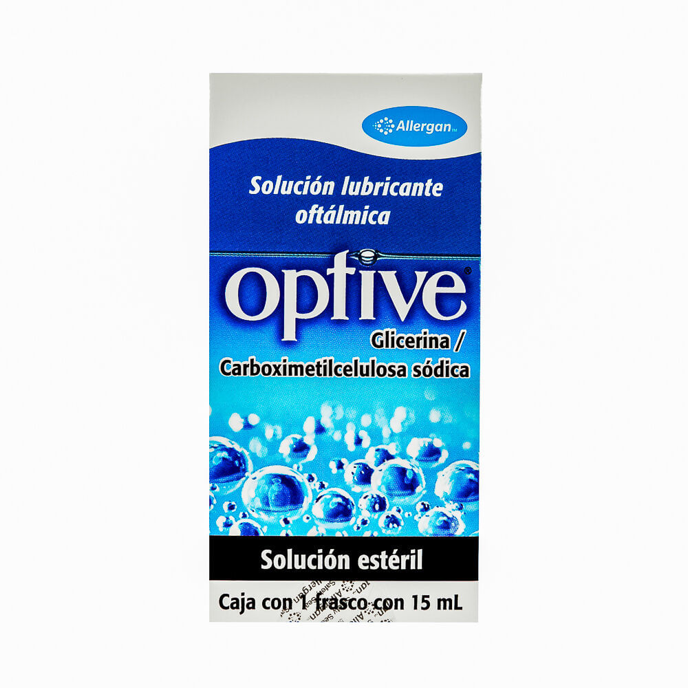 OPTIVE SOLUCION OFTALMICAS 15ML