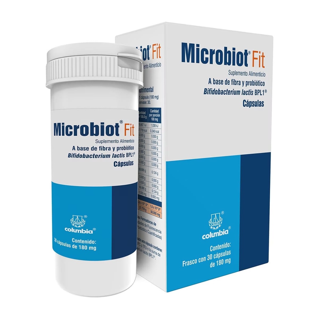 MICROBIOT FIT SUP ALIM CAPS C/30 *