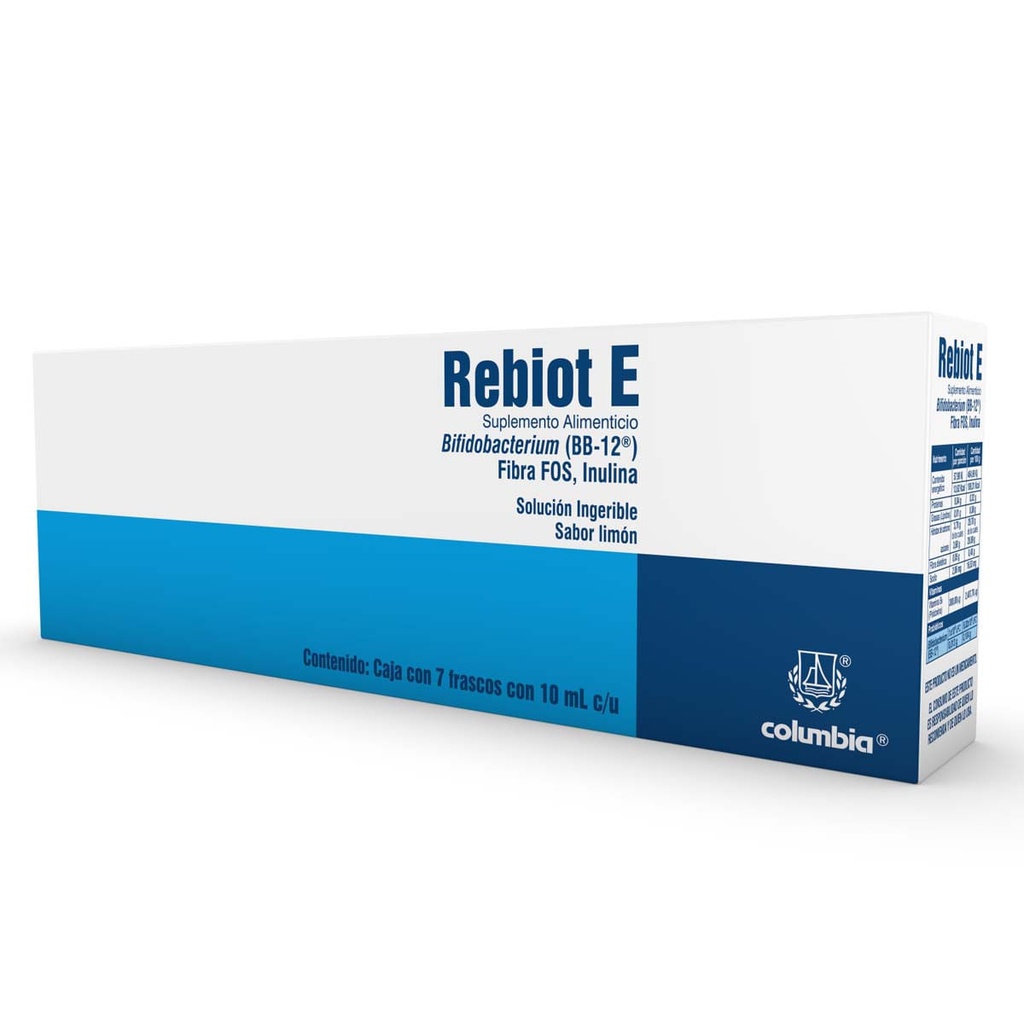 REBIOT E FRASCO 10ML C/7