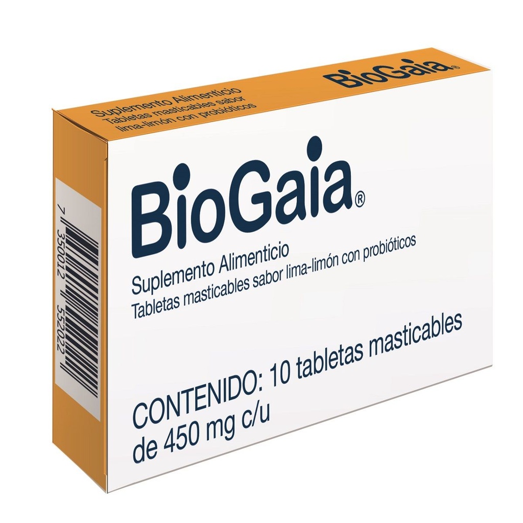 BIOGAIA LIMA-LIMÓN TABLETAS MAST C/10 *