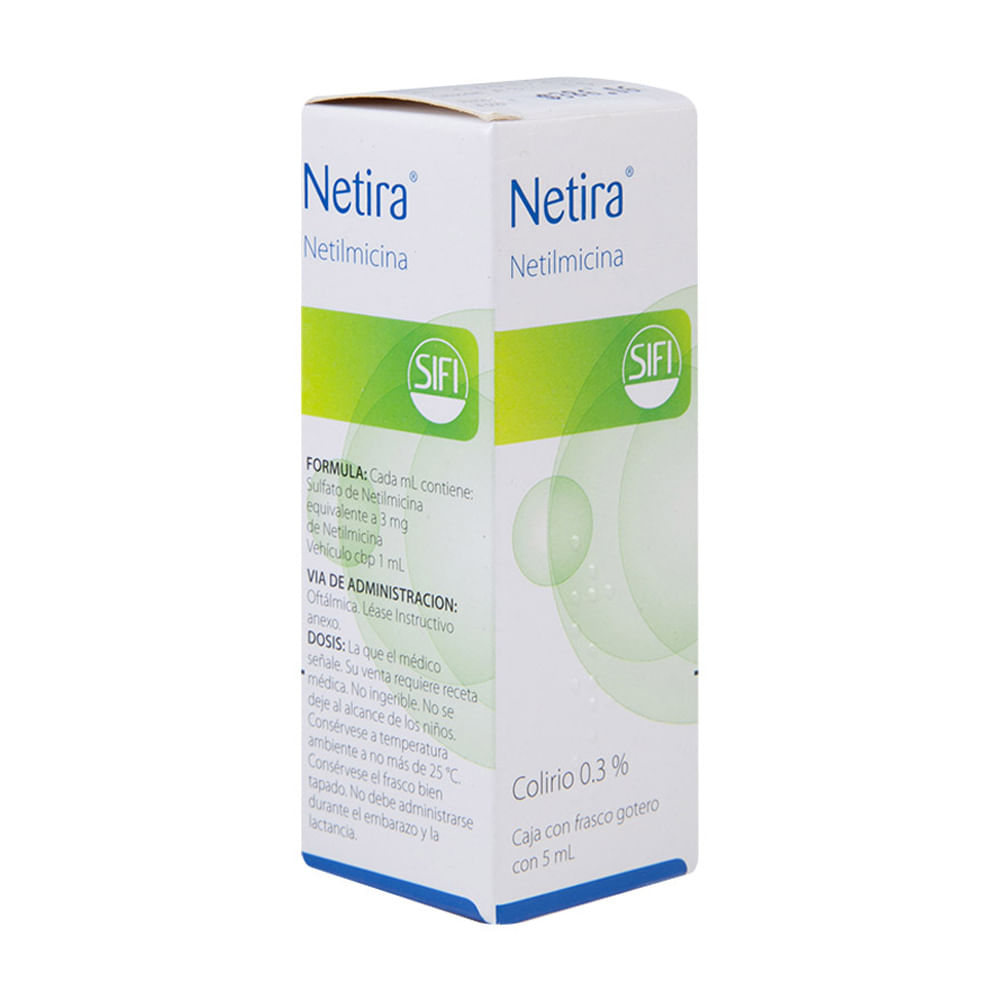 NETIRA 0.3% GOTAS OFTALMICAS 5ML