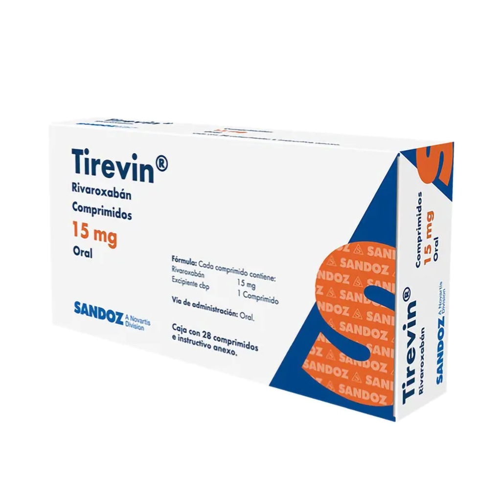 TIREVIN 15 MG CPR C/28