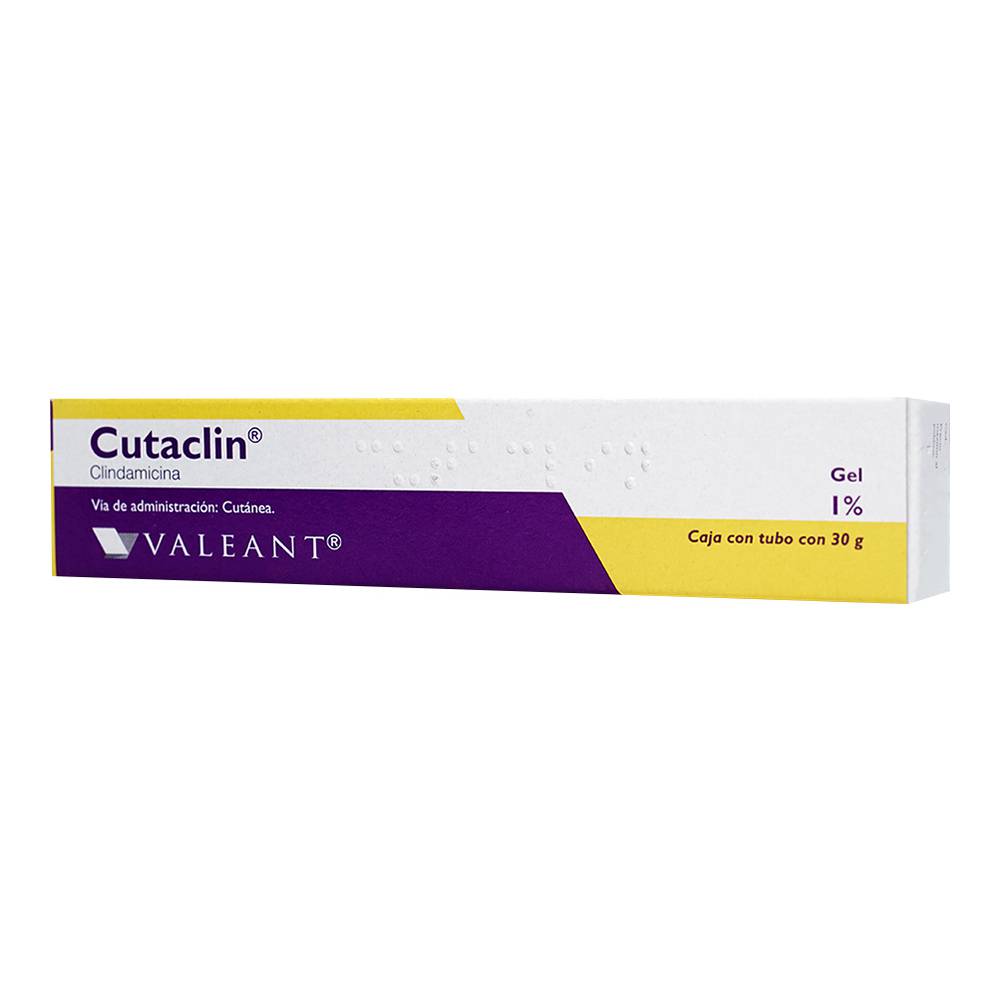 CUTACLIN 1% 1/100G GEL 30G