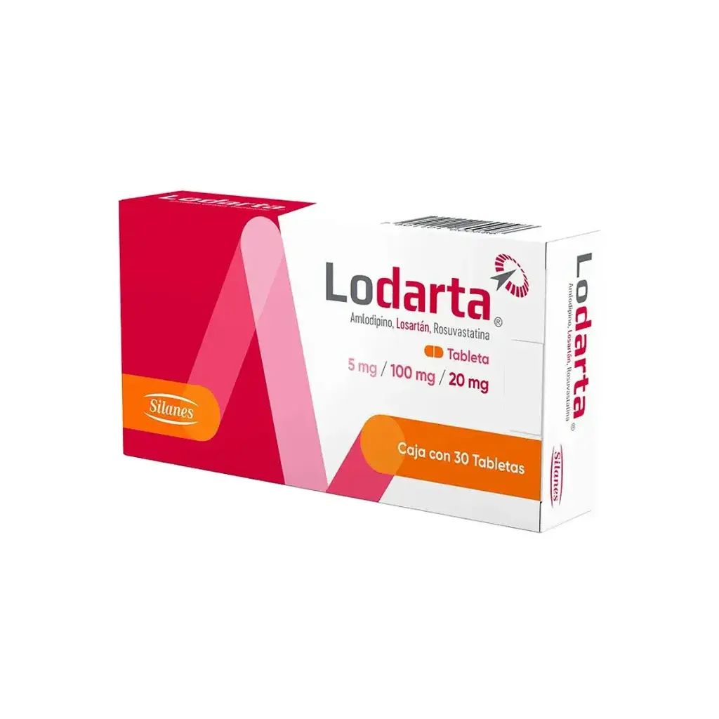LODARTA 5/100/20MG TABLETAS C/30