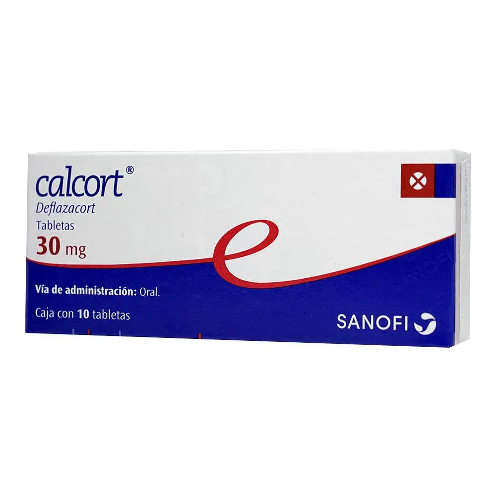 CALCORT 30 MG TABLETAS C/10