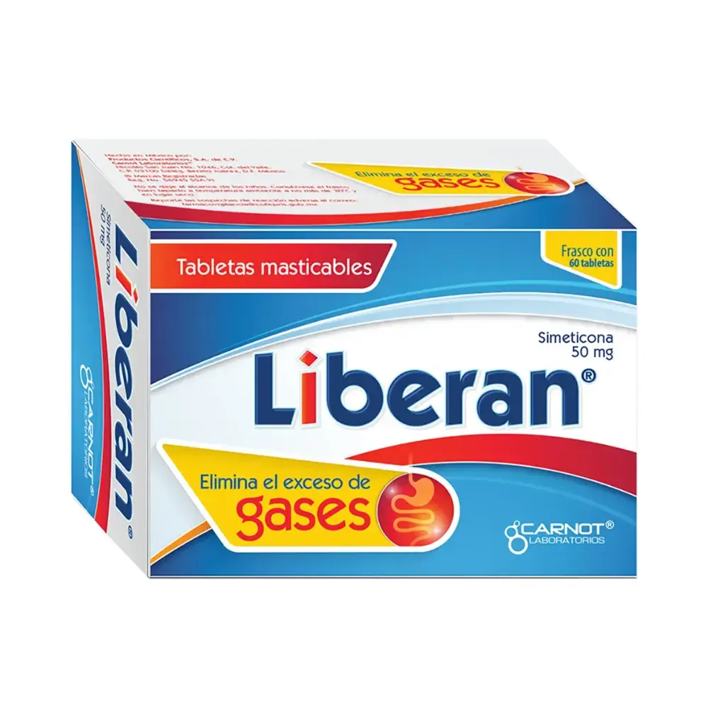 LIBERAN 50MG TABLETAS C/60
