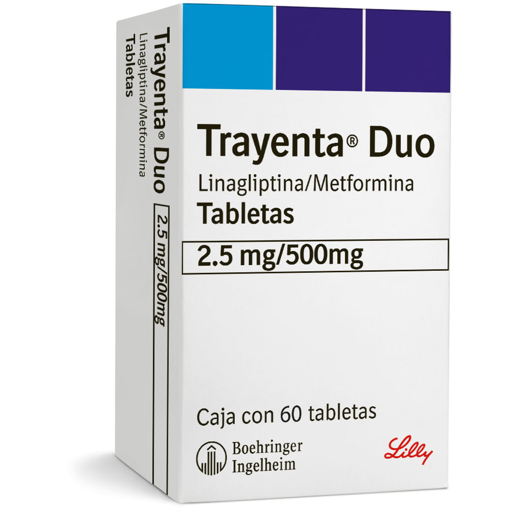 TRAYENTA DUO 2.5/500MG TABLETAS C/60