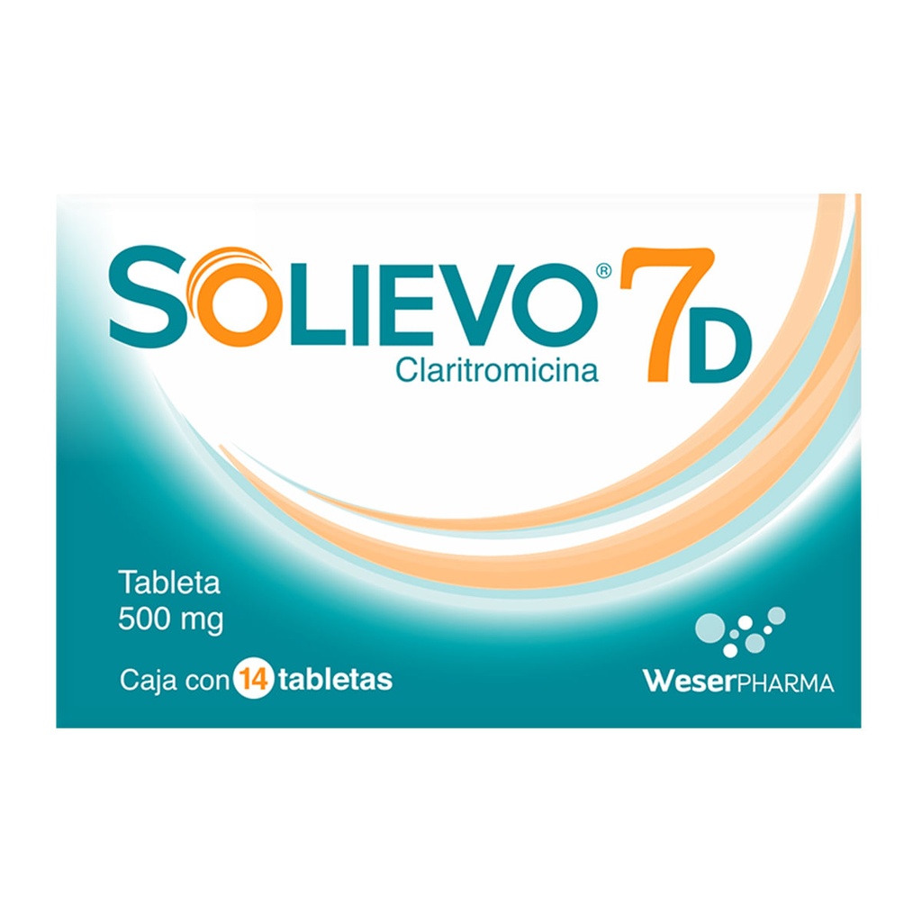 SOLIEVO 7D 500MG TABLETAS C/14