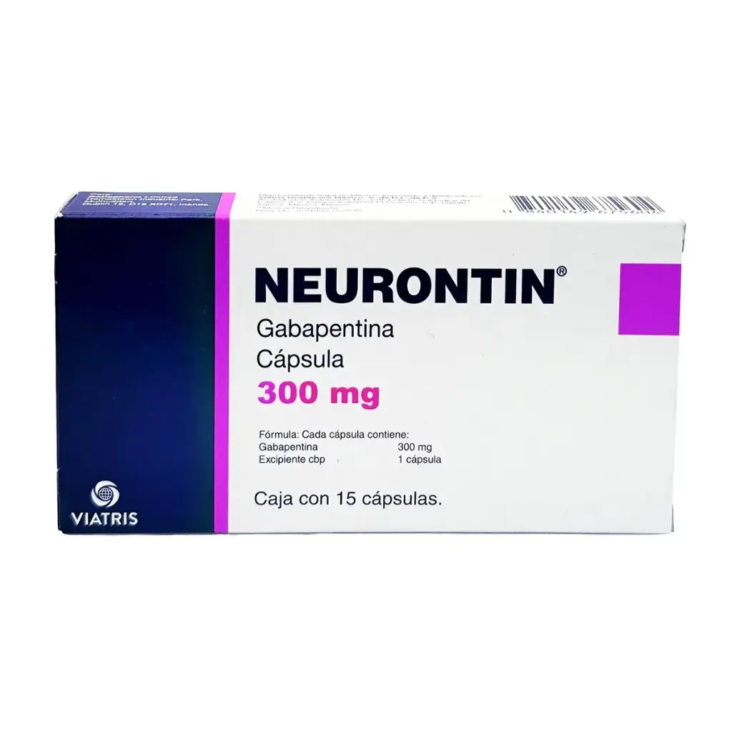 NEURONTIN 300MG CAPSULAS C/15
