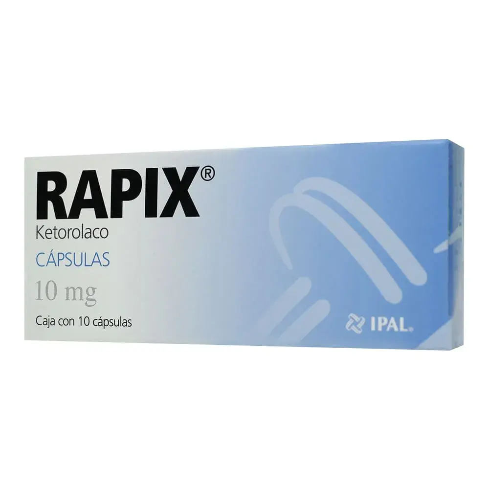 RAPIX 10MG CAPSULAS C/10