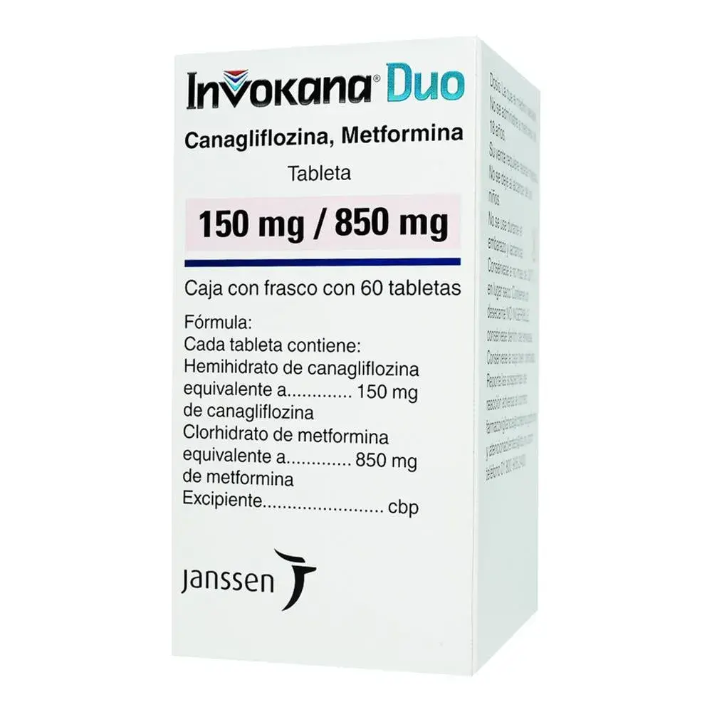 INVOKANA DUO 150/850MG TABLETAS C/60