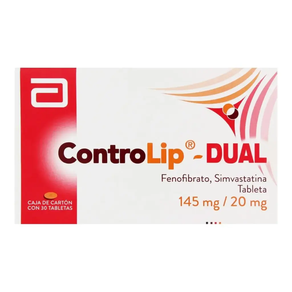 CONTROLIP DUAL 145/20MG TAB C/30