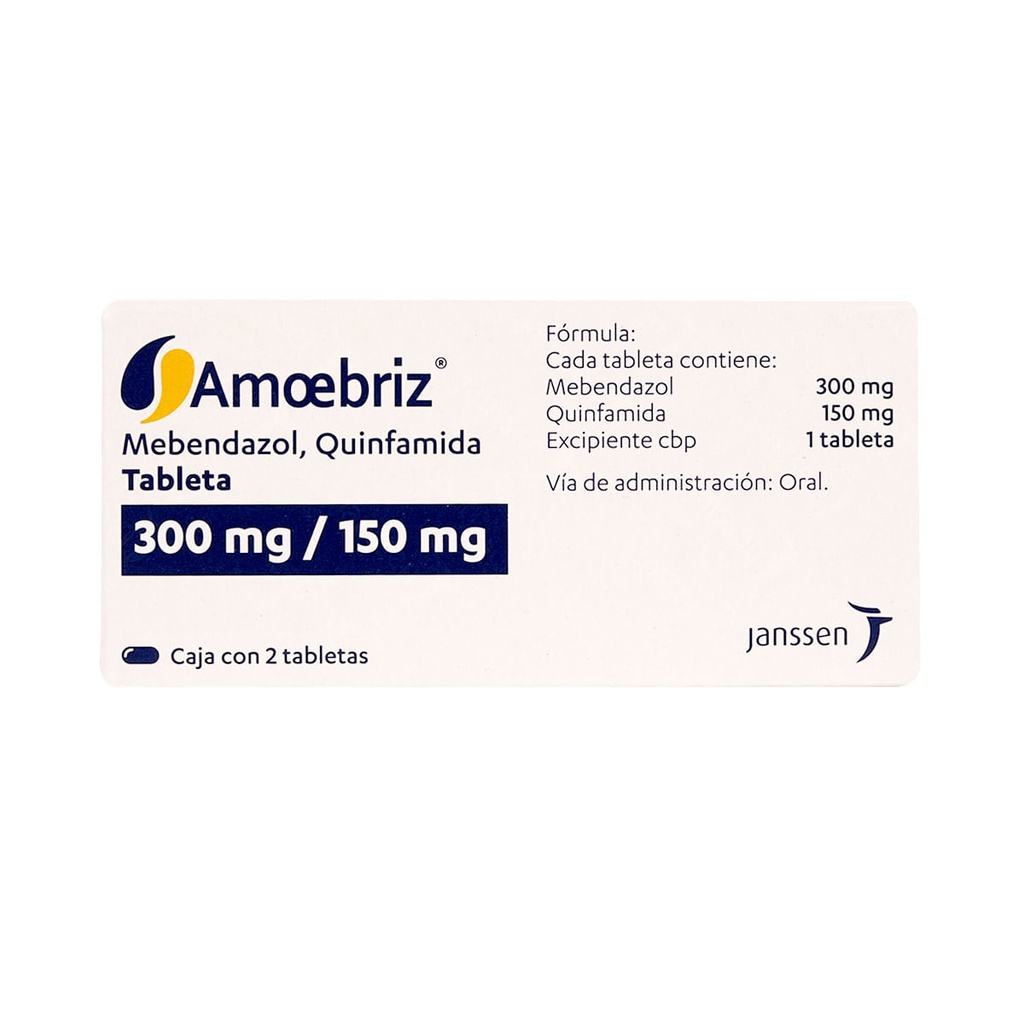 AMOEBRIZ 300/150MG TABLETAS C/2